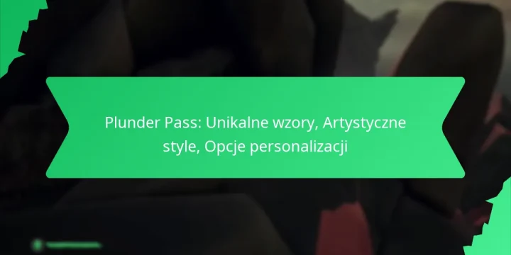 Plunder Pass: Unikalne wzory, Artystyczne style, Opcje personalizacji
