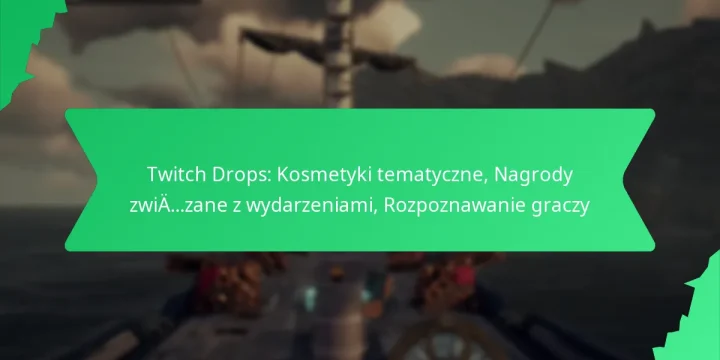 Twitch Drops: Kosmetyki tematyczne, Nagrody związane z wydarzeniami, Rozpoznawanie graczy