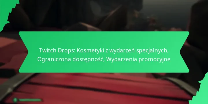 Twitch Drops: Kosmetyki z wydarzeń specjalnych, Ograniczona dostępność, Wydarzenia promocyjne