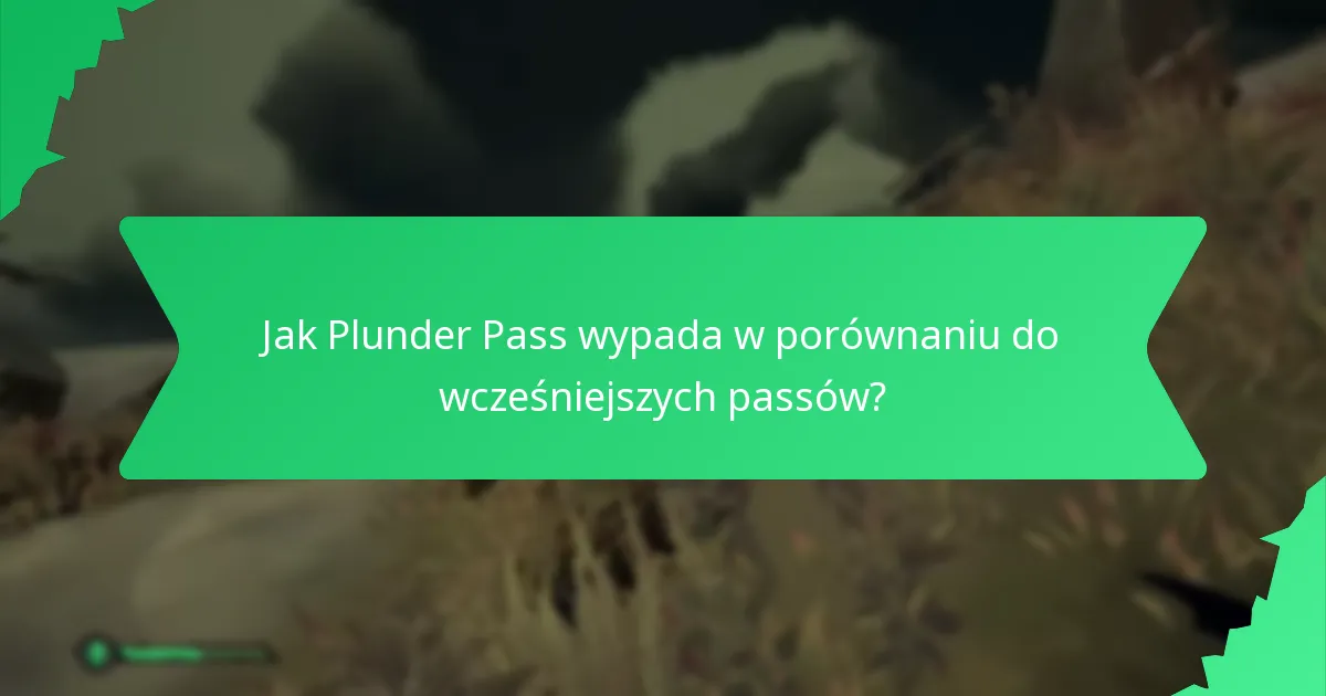 Jak Plunder Pass wypada w porównaniu do wcześniejszych passów?