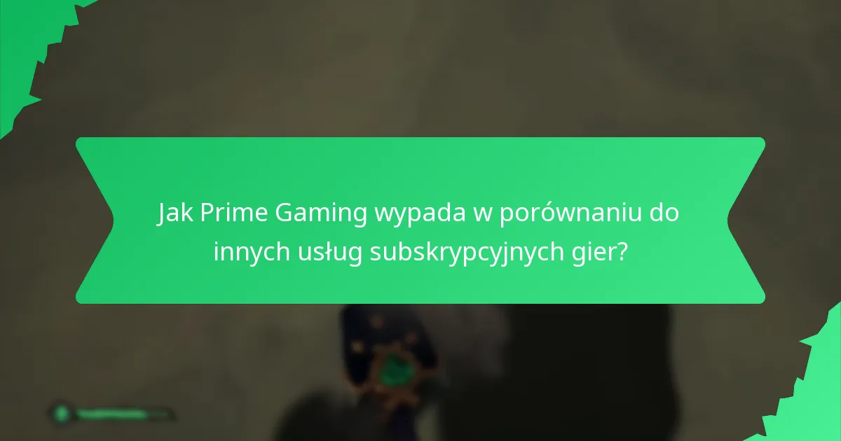 Jakie przedmioty do zrealizowania są dostępne przez Prime Gaming?