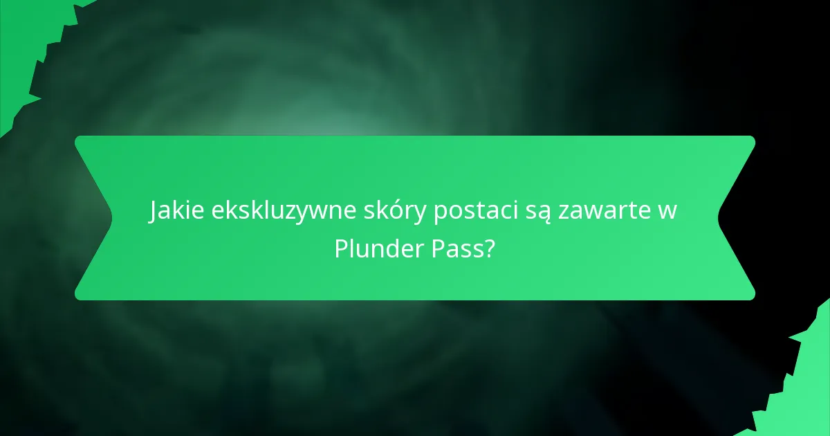 Jakie wzory broni są prezentowane w Plunder Pass?