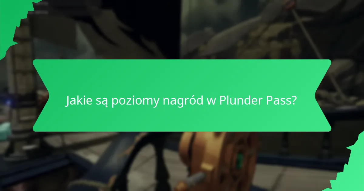 Jak działa postęp gracza w Plunder Pass?
